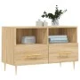 TV-Schrank aus geräuchertem Eichensperrholz, 80 x 36 x 50 cm von vidaXL, TV-Möbel - Ref: Foro24-828959, Preis: 63,13 €, Rabat...