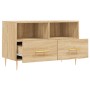 TV-Schrank aus geräuchertem Eichensperrholz, 80 x 36 x 50 cm von vidaXL, TV-Möbel - Ref: Foro24-828959, Preis: 63,92 €, Rabat...