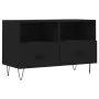 Mueble para TV madera contrachapada negro 80x36x50 cm de vidaXL, Muebles TV - Ref: Foro24-828965, Precio: 51,50 €, Descuento: %