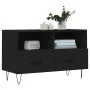 Mueble para TV madera contrachapada negro 80x36x50 cm de vidaXL, Muebles TV - Ref: Foro24-828965, Precio: 51,50 €, Descuento: %