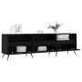Mueble de TV madera contrachapada negro 150x30x44,5 cm de vidaXL, Muebles TV - Ref: Foro24-831253, Precio: 98,95 €, Descuento: %