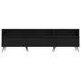 Mueble de TV madera contrachapada negro 150x30x44,5 cm de vidaXL, Muebles TV - Ref: Foro24-831253, Precio: 98,95 €, Descuento: %