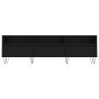 Schwarzer TV-Schrank aus Sperrholz, 150 x 30 x 44,5 cm von vidaXL, TV-Möbel - Ref: Foro24-831277, Preis: 104,06 €, Rabatt: %