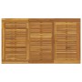 Conjunto de Comedor de Jardín 7 pcs Gris y marrón