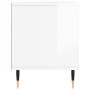 Mueble de TV madera contrachapada blanco brillo 100x34,5x44,5cm de vidaXL, Muebles TV - Ref: Foro24-831230, Precio: 80,54 €, ...