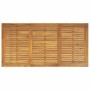 Conjunto de Comedor de Jardín 7 pcs Gris y marrón