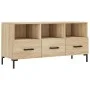 TV-Schrank aus Holzwerkstoff Sonoma-Eiche 102x36x50 cm von vidaXL, TV-Möbel - Ref: Foro24-829039, Preis: 83,01 €, Rabatt: %