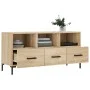 TV cabinet engineered wood Sonoma oak 102x36x50 cm by vidaXL, TV Furniture - Ref: Foro24-829039, Price: 83,01 €, Discount: %