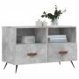 TV-Schrank aus betongrauem Sperrholz, 80 x 36 x 50 cm von vidaXL, TV-Möbel - Ref: Foro24-828944, Preis: 46,50 €, Rabatt: %