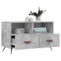 Concrete gray plywood TV cabinet 80x36x50 cm by vidaXL, TV Furniture - Ref: Foro24-828944, Price: 46,10 €, Discount: %