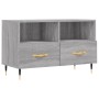 Sonoma grauer TV-Schrank aus Holzwerkstoff, 80 x 36 x 50 cm von vidaXL, TV-Möbel - Ref: Foro24-828954, Preis: 48,50 €, Rabatt: %
