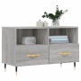 Sonoma grauer TV-Schrank aus Holzwerkstoff, 80 x 36 x 50 cm von vidaXL, TV-Möbel - Ref: Foro24-828954, Preis: 48,50 €, Rabatt: %