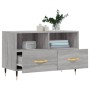 Sonoma grauer TV-Schrank aus Holzwerkstoff, 80 x 36 x 50 cm von vidaXL, TV-Möbel - Ref: Foro24-828954, Preis: 48,50 €, Rabatt: %