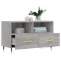 Sonoma grauer TV-Schrank aus Holzwerkstoff, 80 x 36 x 50 cm von vidaXL, TV-Möbel - Ref: Foro24-828954, Preis: 48,07 €, Rabatt: %