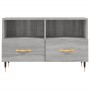 Sonoma grauer TV-Schrank aus Holzwerkstoff, 80 x 36 x 50 cm von vidaXL, TV-Möbel - Ref: Foro24-828954, Preis: 48,50 €, Rabatt: %