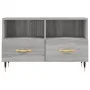Sonoma grauer TV-Schrank aus Holzwerkstoff, 80 x 36 x 50 cm von vidaXL, TV-Möbel - Ref: Foro24-828954, Preis: 48,07 €, Rabatt: %