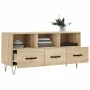 TV cabinet engineered wood Sonoma oak 102x36x50 cm by vidaXL, TV Furniture - Ref: Foro24-829031, Price: 80,89 €, Discount: %