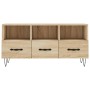 TV-Schrank aus Holzwerkstoff Sonoma-Eiche 102x36x50 cm von vidaXL, TV-Möbel - Ref: Foro24-829031, Preis: 81,95 €, Rabatt: %