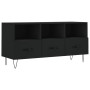 Schwarzer TV-Schrank aus Holzwerkstoff, 102 x 36 x 50 cm von vidaXL, TV-Möbel - Ref: Foro24-829029, Preis: 79,65 €, Rabatt: %