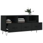 Schwarzer TV-Schrank aus Holzwerkstoff, 102 x 36 x 50 cm von vidaXL, TV-Möbel - Ref: Foro24-829029, Preis: 79,65 €, Rabatt: %