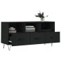 Schwarzer TV-Schrank aus Holzwerkstoff, 102 x 36 x 50 cm von vidaXL, TV-Möbel - Ref: Foro24-829029, Preis: 78,70 €, Rabatt: %