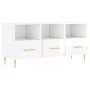 Hochglanzweißer TV-Schrank aus Sperrholz, 102 x 36 x 50 cm von vidaXL, TV-Möbel - Ref: Foro24-829022, Preis: 86,10 €, Rabatt: %