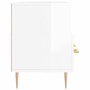 Hochglanzweißer TV-Schrank aus Sperrholz, 102 x 36 x 50 cm von vidaXL, TV-Möbel - Ref: Foro24-829022, Preis: 86,10 €, Rabatt: %