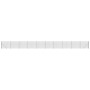 Cerca de alambre con brida gris antracita 2x25 m
