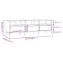 Schwarzer TV-Schrank aus Sperrholz, 150 x 30 x 44,5 cm von vidaXL, TV-Möbel - Ref: Foro24-831285, Preis: 89,72 €, Rabatt: %