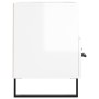 Glänzend weißer Sperrholz-TV-Schrank 80x36x50 cm von vidaXL, TV-Möbel - Ref: Foro24-828998, Preis: 62,18 €, Rabatt: %