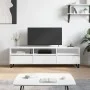 Mueble de TV madera contrachapada blanco 150x30x44,5 cm de vidaXL, Muebles TV - Ref: Foro24-831300, Precio: 73,24 €, Descuent...