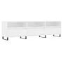 Weißer TV-Schrank aus Sperrholz, 150 x 30 x 44,5 cm von vidaXL, TV-Möbel - Ref: Foro24-831300, Preis: 73,40 €, Rabatt: %