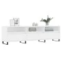 Weißer TV-Schrank aus Sperrholz, 150 x 30 x 44,5 cm von vidaXL, TV-Möbel - Ref: Foro24-831300, Preis: 73,40 €, Rabatt: %