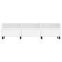 Weißer TV-Schrank aus Sperrholz, 150 x 30 x 44,5 cm von vidaXL, TV-Möbel - Ref: Foro24-831300, Preis: 73,40 €, Rabatt: %