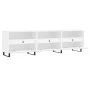 Weißer TV-Schrank aus Sperrholz, 150 x 30 x 44,5 cm von vidaXL, TV-Möbel - Ref: Foro24-831300, Preis: 73,40 €, Rabatt: %