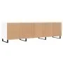 Weißer TV-Schrank aus Sperrholz, 150 x 30 x 44,5 cm von vidaXL, TV-Möbel - Ref: Foro24-831300, Preis: 73,40 €, Rabatt: %