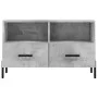 Concrete gray plywood TV cabinet 80x36x50 cm by vidaXL, TV Furniture - Ref: Foro24-828984, Price: 51,53 €, Discount: %