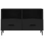 Mueble para TV madera contrachapada negro 80x36x50 cm de vidaXL, Muebles TV - Ref: Foro24-828989, Precio: 67,29 €, Descuento: %