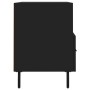 Mueble para TV madera contrachapada negro 80x36x50 cm de vidaXL, Muebles TV - Ref: Foro24-828989, Precio: 68,12 €, Descuento: %