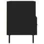 Mueble para TV madera contrachapada negro 80x36x50 cm de vidaXL, Muebles TV - Ref: Foro24-828989, Precio: 67,29 €, Descuento: %
