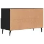 Mueble para TV madera contrachapada negro 80x36x50 cm de vidaXL, Muebles TV - Ref: Foro24-828989, Precio: 67,29 €, Descuento: %