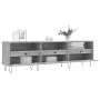 Concrete gray plywood TV cabinet 150x30x44.5 cm by vidaXL, TV Furniture - Ref: Foro24-831280, Price: 84,70 €, Discount: %