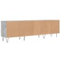 Mueble de TV madera contrachapada gris hormigón 150x30x44,5 cm de vidaXL, Muebles TV - Ref: Foro24-831280, Precio: 85,93 €, D...