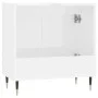 Glossy white engineered wood bathroom cabinet 58x33x60 cm by vidaXL, bathroom vanities - Ref: Foro24-831574, Price: 49,02 €, ...