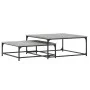 Stackable coffee tables 2 pieces Sonoma gray engineered wood by vidaXL, Coffee table - Ref: Foro24-832821, Price: 76,31 €, Di...