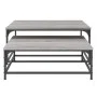Stackable coffee tables 2 pieces Sonoma gray engineered wood by vidaXL, Coffee table - Ref: Foro24-832821, Price: 76,31 €, Di...