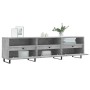 Mueble de TV madera contrachapada gris hormigón 150x30x44,5 cm de vidaXL, Muebles TV - Ref: Foro24-831304, Precio: 97,73 €, D...