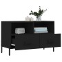 Sperrholz TV-Möbel schwarz 80x36x50 cm von vidaXL, TV-Möbel - Ref: Foro24-828981, Preis: 71,23 €, Rabatt: %