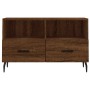 TV-Möbel Sperrholz Eiche braun 80x36x50 cm von vidaXL, TV-Möbel - Ref: Foro24-828995, Preis: 69,60 €, Rabatt: %