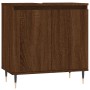 Armario de baño madera de ingeniería marrón roble 58x33x60 cm de vidaXL, Tocadores de baño - Ref: Foro24-831579, Precio: 43,0...